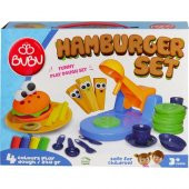 Bu-Bu Oyun Hamuru Seti Hamburger (L) BUBU-OH0010 - 1