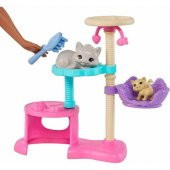 Barbie ve Yavru Kedileri Oyun Seti HHB70 - 2