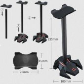 Polham Ultra Şık Kulaklık Standı, Sarsılmaz ve Kaymaz Kulaklık Askısı, Alüminyum Kulaklık Tutacağı - 4