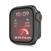 Apple Watch Ultra Dönüştürücü 7 8 45mm Uyumlu Ekran Kasa Koruyucu - 9