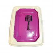 Pet Garden Eco Açık Tuvalet Kabı Kürekli 45x35x12 - 1