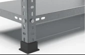 5 Katlı Paslanmaz Krom Raf - Inox Soğuk Oda Rafı, Buzhane Rafı  43x93 cm 200 cm 0.70 mm - 4
