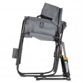 GCI Outdoor FirePit Amortisörlü Katlanır Kamp Sandalyesi Gri Kod:60565 thumbnail 2