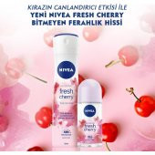 Nivea Kadın Sprey Deodorant Fresh Cherry, 48 Saat Anti-perspirant koruma, 150 ml - 4