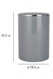 Çöp Kovası Gri 5 Lt (İNCA MODEL) - 4