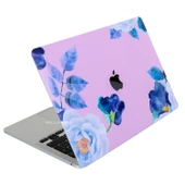 Macbook Pro Kılıf 13 inç M1 Yapıştırma Sticker Koruyucu Kaplama Laptop A2338 ile Uyumlu Flower03 - 1
