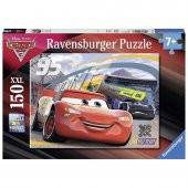 Ravensburger 150 XXL Parçalı Disney Cars Arabalar Yapboz Puzzle Ravensburger 7 Yaş ve Üzeri Çocuk Yapbozları - 1