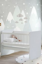 Babywhen BW1070 Pratik Sallanır Anne Yanı Beşik 60x120 cm - 1