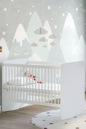 Babywhen BW1020 Sallanır Sabitlenir 2 Kademeli Beşik - 1