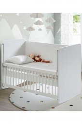 Babywhen BW1070 Pratik Sallanır Anne Yanı Beşik 60x120 cm - 3