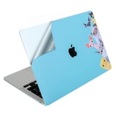 Macbook Pro Kılıf 13inç M1-M2 Sticker Kaplama Laptop Koruyucu A2338 ile Uyumlu Animal03 thumbnail 2