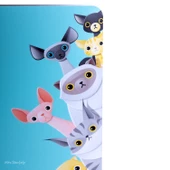 Macbook Pro Kılıf 13inç M1-M2 Sticker Kaplama Laptop Koruyucu A2338 ile Uyumlu Animal03 - 9