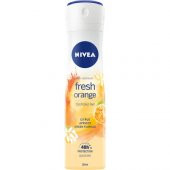 Nivea Kadın Sprey Deodorant Fresh Orange, 48 Saat Anti-perspirant koruma, 150 ml - 1