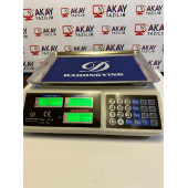 LUX Manessa- Market Pazarcı Manav Ve Kasap Terazisi 40 Kg Kapasiteli Elektronik Dijital Bakkal - 1