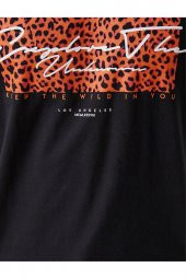 2sam10646hk Erkek T-shirt Siyah - 6