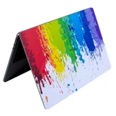 Macbook Pro Kılıf 13inç M1-M2 Laptop Koruyucu Kaplama Sticker A2338 ile Uyumlu Paint01NL thumbnail 3