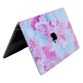 Macbook Air Kılıf Koruyucu Sticker Laptop Kaplama (TouchID'li) A2179 ile Uyumlu Flower03 - 5
