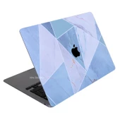 Macbook Air Kılıf Koruyucu Kaplama Laptop Sticker (TouchID'li) A2179 ile Uyumlu Marble14 - 3