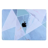 Macbook Air Kılıf Koruyucu Kaplama Laptop Sticker (TouchID'li) A2179 ile Uyumlu Marble14 - 11
