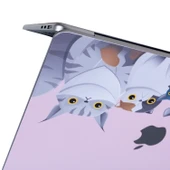Macbook Air M2-M3-M4 Kılıf 13.6inç Yapıştırma Sticker Koruyucu Kaplama Animal03 A2681 A3113 A3240 ile Uyumlu thumbnail 4
