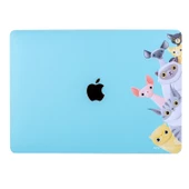 Macbook Air M1 Kılıf Animal03 Yapıştırma Sticker Koruyucu Kaplama Laptop Sticker A2337 ile Uyumlu - 10