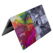 Macbook Air M2-M3-M4 Kılıf 13.6inç Sticker Yapıştırma Koruyucu Kaplama BrainNL A2681 A3113 A3240 ile Uyumlu - 7