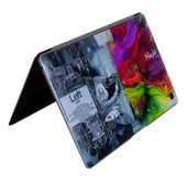 Macbook Air Kılıf Sticker Kaplama Laptop Koruyucu (TouchID'li) A2179 ile Uyumlu BrainNL thumbnail 4