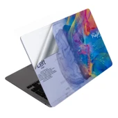Macbook Pro Kılıf 13inç M1-M2 Kaplama Sticker Laptop Koruyucu A2338 ile Uyumlu BrainNL thumbnail 1