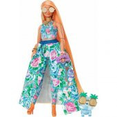 Barbie Extra Şık Bebek Ve Yavru Kedisi HHN14 - 5