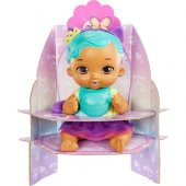 My Garden Baby Yavru Kedi Bebeğimin Bakım Zamanı: Mavi Saçlı Bebek HHL22 - 2