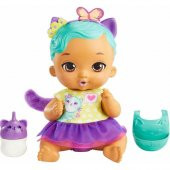 My Garden Baby Yavru Kedi Bebeğimin Bakım Zamanı: Mavi Saçlı Bebek HHL22 - 3