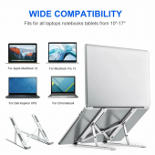 Zuidid Katlanır Alüminyum Notebook Standı - 6
