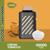 VOZOL GEAR 10.000 ELEKTRONİK NARGİLE ELEKTRONİK SİGARA CEP NARGİLESİ - Cream Tobacco Aromalı - 1