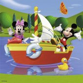 Ravensburger 3 Adet 49 Parçalı Puzzle Mickey Mouse Clubhouse Ravensburger 4 Yaş ve Üzeri Çocuk Yapbozları Serisi - 3
