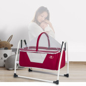 Bebelow Sobee Portatif Kurulumlu Sabitlenebilir Lüks Sallanır Bebek Beşik - 3