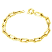 14 Ayar Altın Zincir Bileklik thumbnail 1