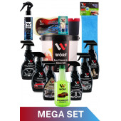 WÖRF 13lü Efsane Set Araç Araba Yıkama Bakım Seti Mega Full Oto Bakım Temizlik Seti Kovalı - 8