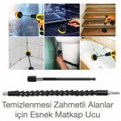 Coofbe 31 Parça Matkap Ucu Banyo Küvet Duşakabin Araba Tekerliği Koltuk Yıkama Temizleme Fırçası - 10