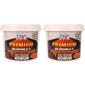 2 Kg Uv-K Premium Silikonlu Su İzolasyon Boyası Avantajlı 1 Kg x 2 Adet - 1