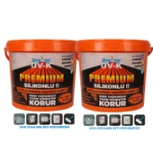 30 Kg Avantajlı Su İzolasyon Boyası Paket Uv-K Premium Silikonlu 15 Kg x 2 Adet - 1