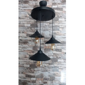 3LÜ ŞAPKALI MODERN AVİZE - 1
