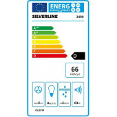 Silverline 3490 Oslo Beyaz Cam Davlumbaz 60 Cm - 3