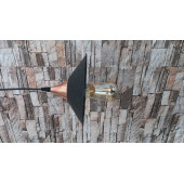 TEKLİ SAPKALI  BAKIR AVİZE - 2