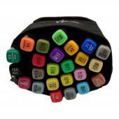 Valkyrie Touch Marker Art 24 Adet Çantalı Kalem Seti - 3