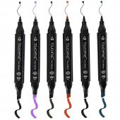 Valkyrie Touch Marker Art 24 Adet Çantalı Kalem Seti - 4