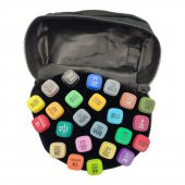 Valkyrie Touch Marker Art 24 Adet Çantalı Kalem Seti - 5