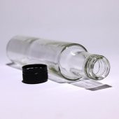 Zeytinyağı Şişesi Yağdanlık Sosluk Sirkelik 250 ml Şeffaf Dorica - 1