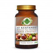 At Kestanesi Toz Ekstresi (Aesculus Hippocastanum L.)60 gr. Cam Kavanoz - 1