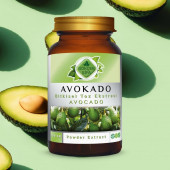 Avokado Toz Ekstresi (Persea americana)100 gr. Cam Kavanoz - 9