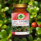 Ayı Üzümü Toz Ekstresi (Arctostaphylos Uva-Ursi)100 gr. Cam Kavanoz - 6